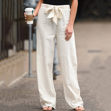 Pantalon Large Élégant et Confortable pour Femme | Clara