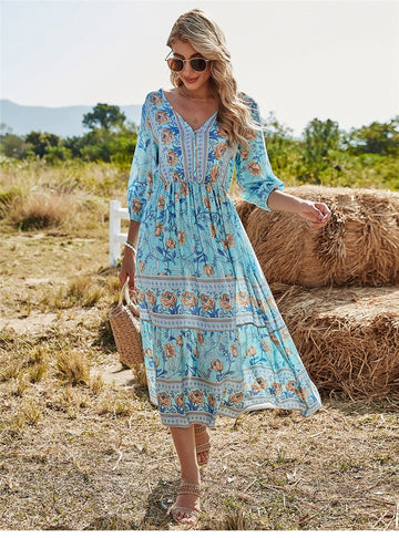 Robe Bohème Chic pour Femme | Yara