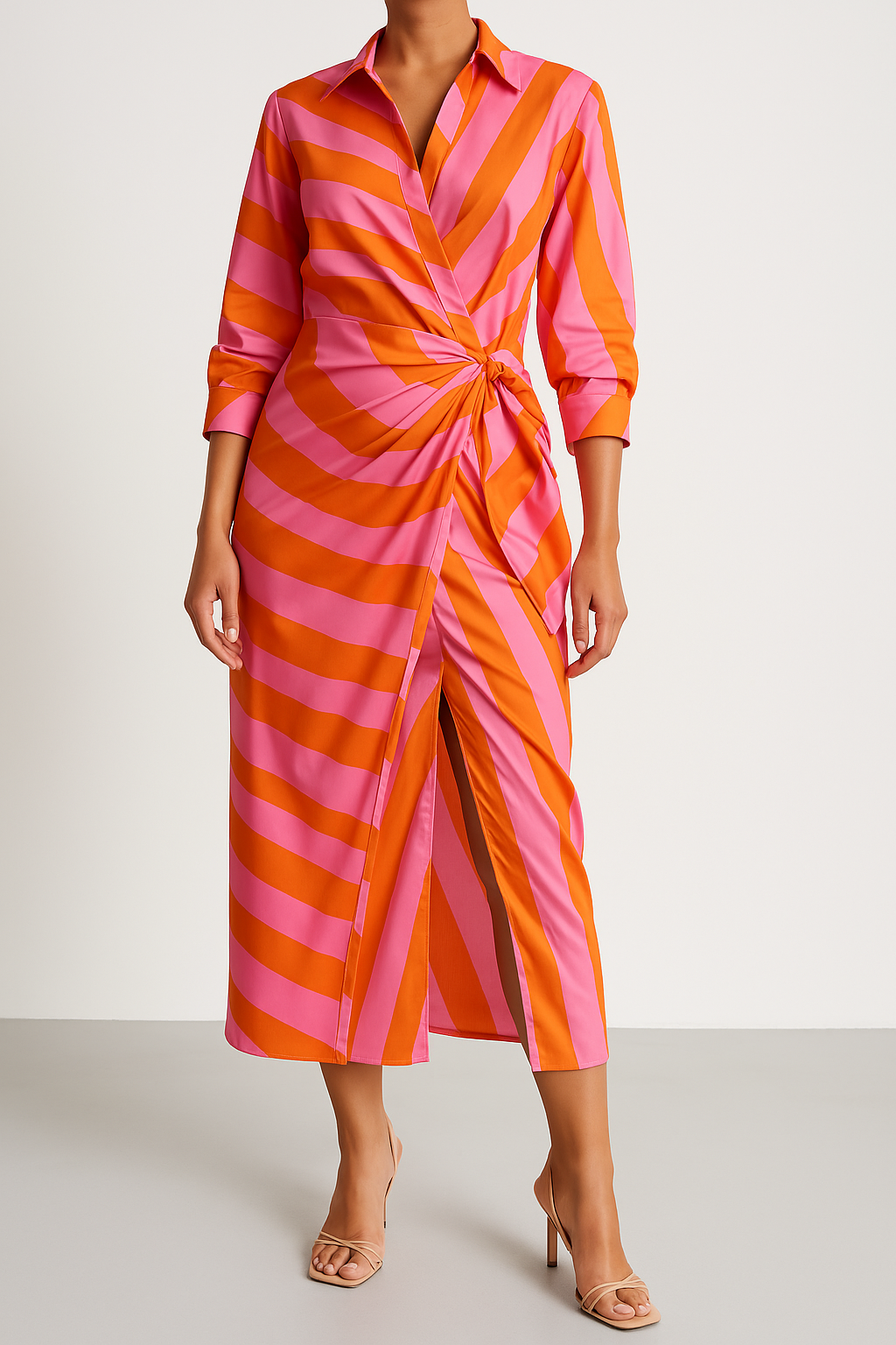 Robe portefeuille audacieuse pour femme