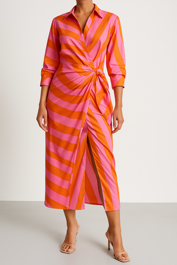 Robe portefeuille audacieuse pour femme