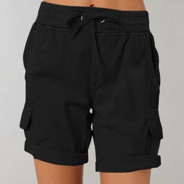 Short Décontracté Taille Haute et Léger pour Femme