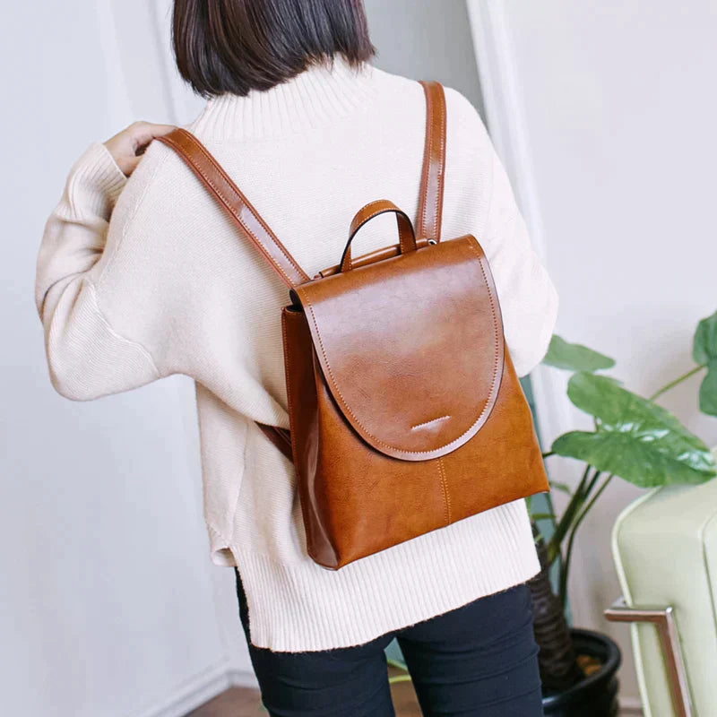 Emma - Sac à Dos en Cuir Tendance pour Femmes