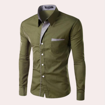 Chemise Légère et Stylée à Manches Longues pour Homme