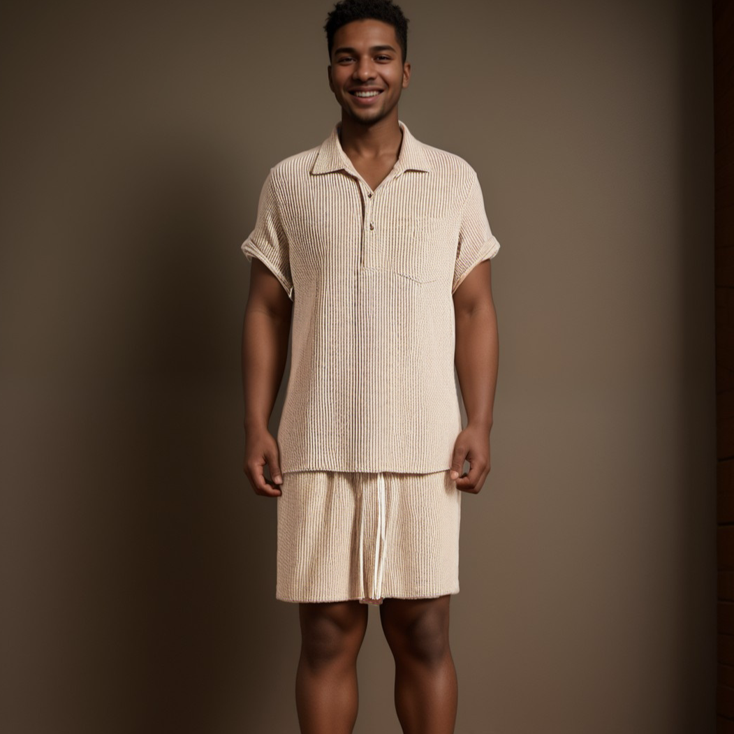 Seth - Ensemble d'Été Élégant pour Hommes