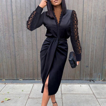 Robe Élégante et Imprimée pour Femme