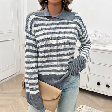 Alina - Pull Rayé pour Femmes