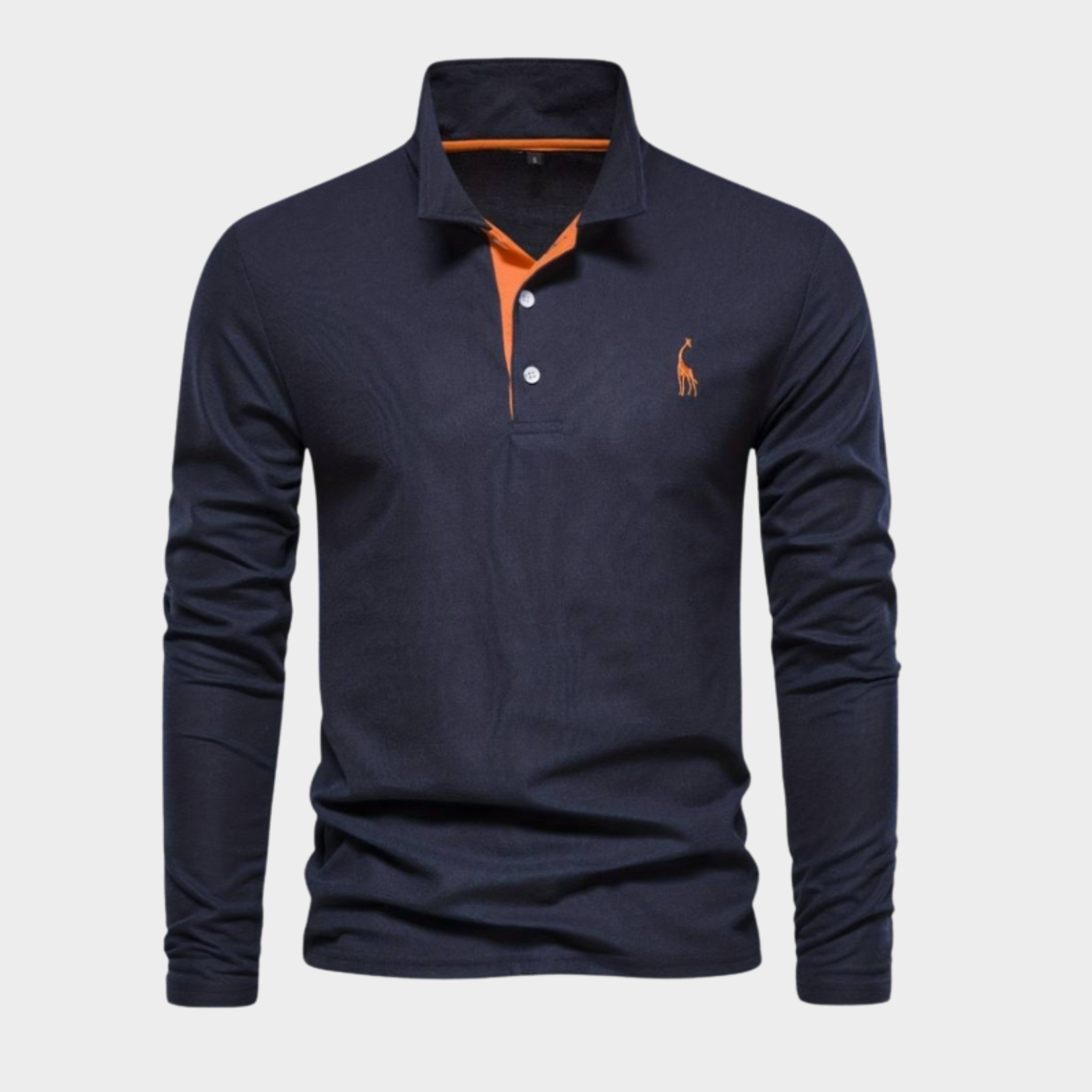 Polo à Manches Longues Élégant et Confortable pour Homme